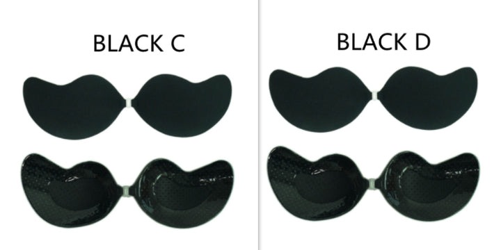 Deep V Invisible Silicone Bra – Strapless Push-Up Adhesive Bra