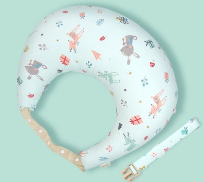 Multifunction Nursing Pillow — Adjustable Breastfeeding Cushion with Washable Cover for Newborn & Infant Feeding (Multiple Designs)