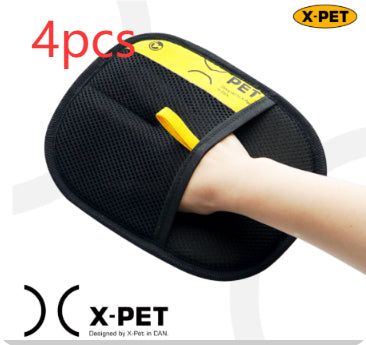 Electrostatic Pet Hair Remover Glove – Reusable Pet Fur Cleaning Brush