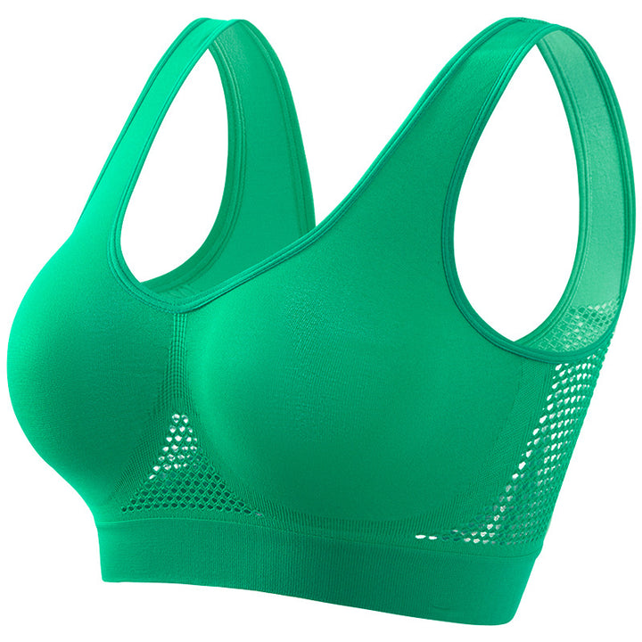 Seamless Full-Coverage Comfort Bra – Breathable Wireless Support Bra