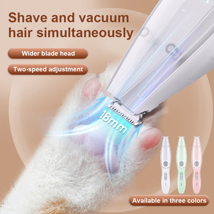 Self-Priming Pet Paw Hair Trimmer for Dogs & Cats