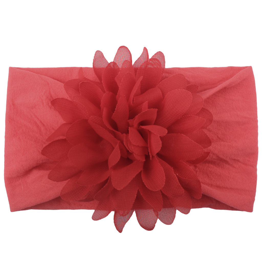 Chiffon Flower Baby Headband — Cute Princess Hair Accessory for Newborns & Infants (13+ Style Options)