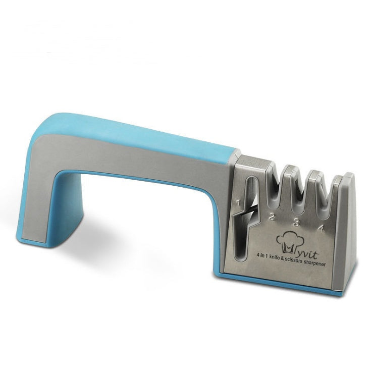 4-in-1 Family Kitchen Knife Sharpener — Multi-Stage Blade Sharpener for Home Use