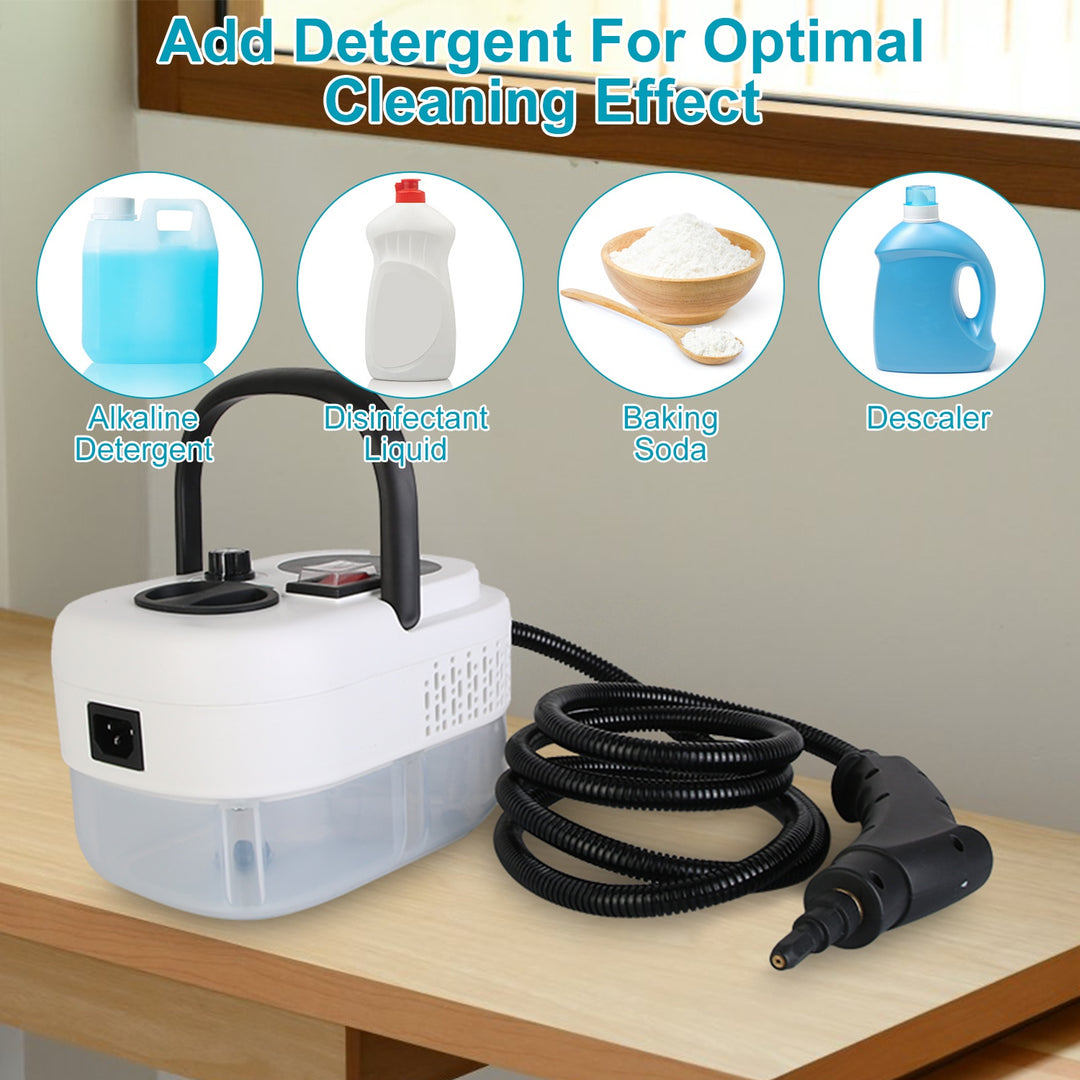2500W High-Pressure Steam Cleaner | 6-Level Control | Multi-Surface Deep Clean