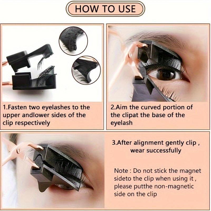 Effortless Magnetic False Eyelashes — Adjustable Strips, Reusable, Glue-Free All-Day Wear