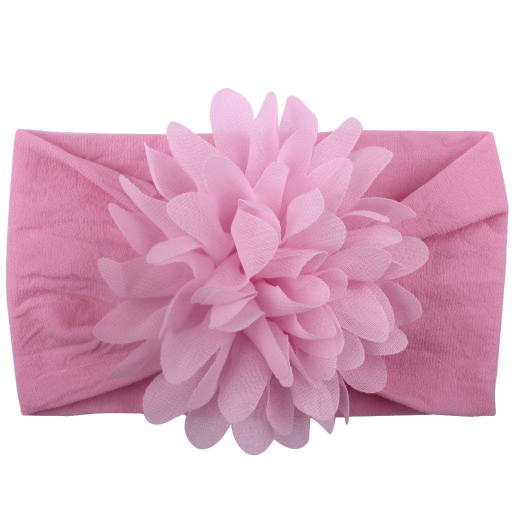 Chiffon Flower Baby Headband — Cute Princess Hair Accessory for Newborns & Infants (13+ Style Options)