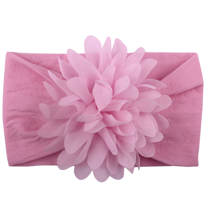 Chiffon Flower Baby Headband — Cute Princess Hair Accessory for Newborns & Infants (13+ Style Options)
