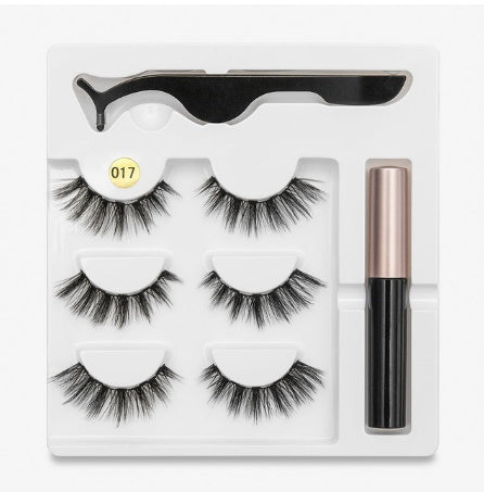 Magnetic Fashion False Eyelashes — 20+ Styles, Cotton Stem, Glue-Free (Styles 011–020)