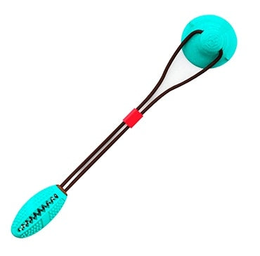 Interactive Suction Cup Tug Dog Toy – Teeth Cleaning Treat Dispensing Toy