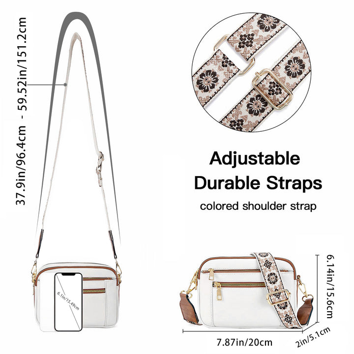 Women's PU Leather Crossbody Bag – Stylish Business & Daily Shoulder Bag