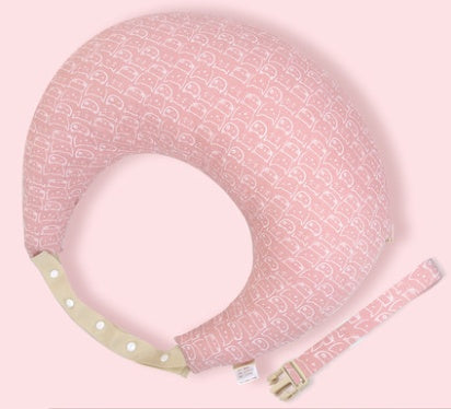 Multifunction Nursing Pillow — Adjustable Breastfeeding Cushion with Washable Cover for Newborn & Infant Feeding (Multiple Designs)