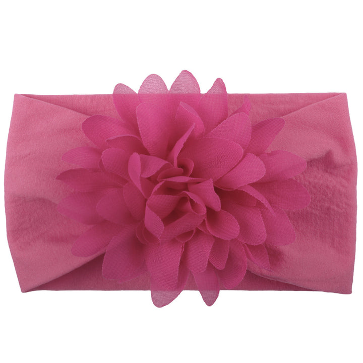 Chiffon Flower Baby Headband — Cute Princess Hair Accessory for Newborns & Infants (13+ Style Options)