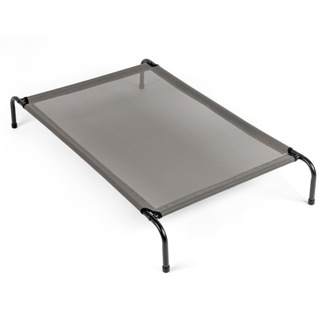 Raised Cooling Dog Bed – Elevated Pet Cot for Small; Medium Dogs