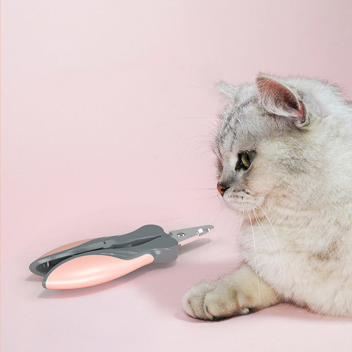Pet Nail Clippers – Stainless Steel Nail Trimmer for Cats & Small Dogs