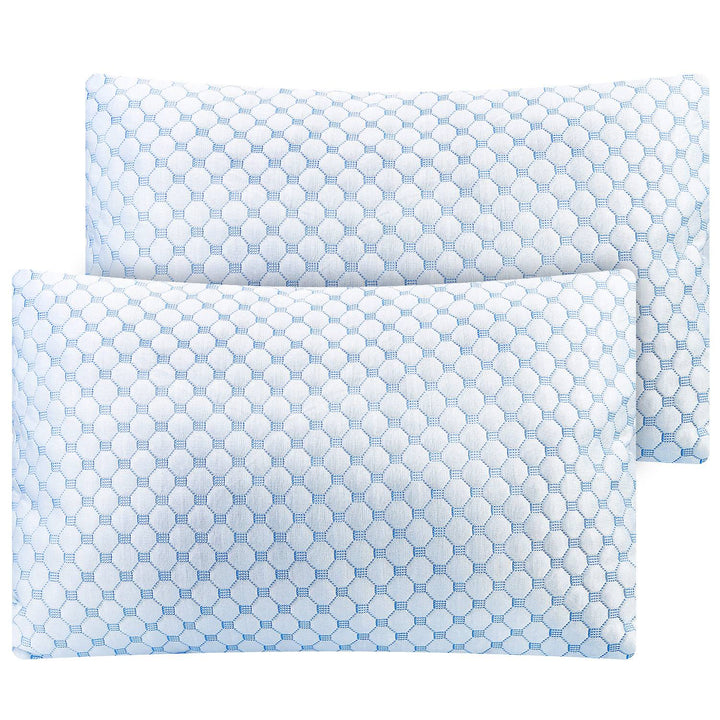 Decorative Throw Pillows — Set of 2, Soft Filled Cushions for Sofa, Bed & Living Room