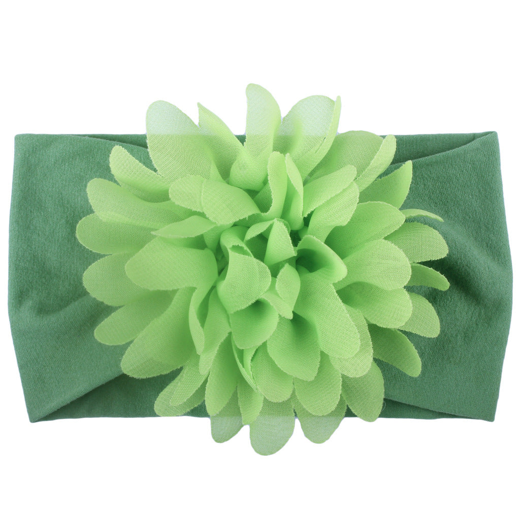 Chiffon Flower Baby Headband — Cute Princess Hair Accessory for Newborns & Infants (13+ Style Options)