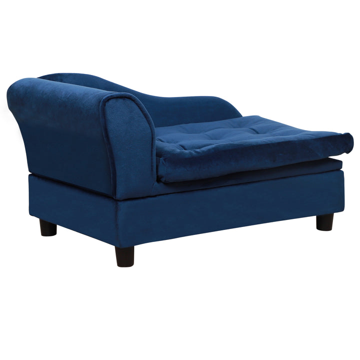 Luxury Small Dog Sofa Bed with Hidden Storage – Modern Pet Couch
