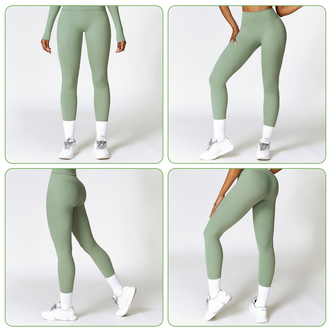 High Waist Workout Leggings – Tummy Control Yoga & Fitness Pants