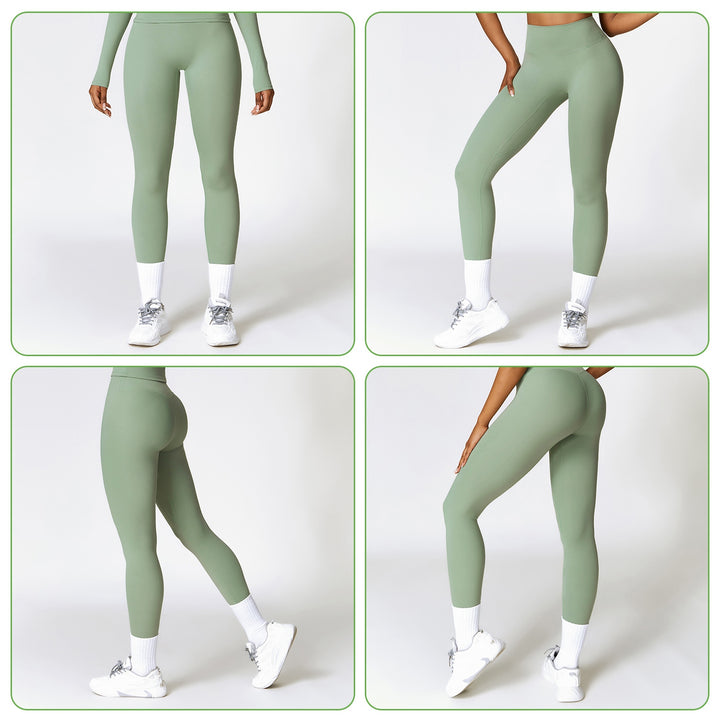 High Waist Workout Leggings – Tummy Control Yoga & Fitness Pants