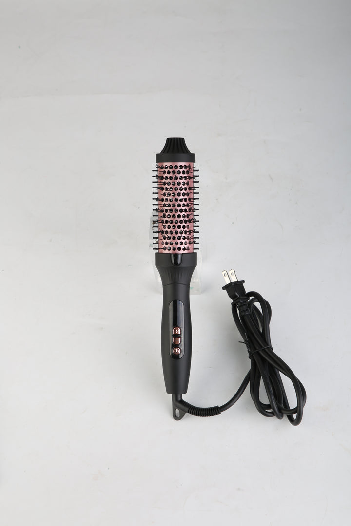 3-in-1 Thermal Hair Curler Brush — Straightener, Curler & Volume Brush, 10 Heat Levels, 30s Fast Heat