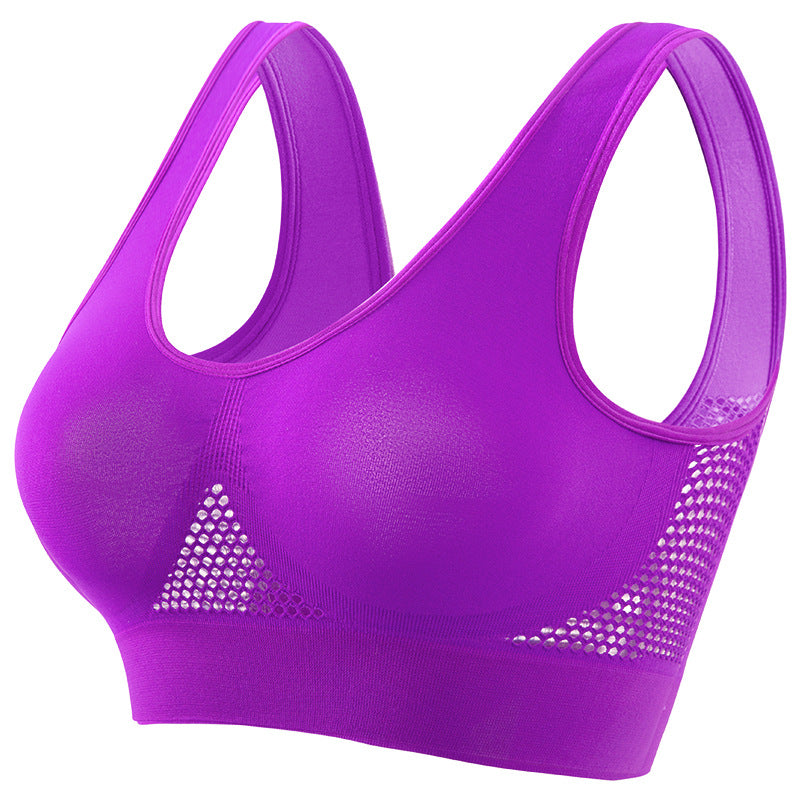 Seamless Full-Coverage Comfort Bra – Breathable Wireless Support Bra