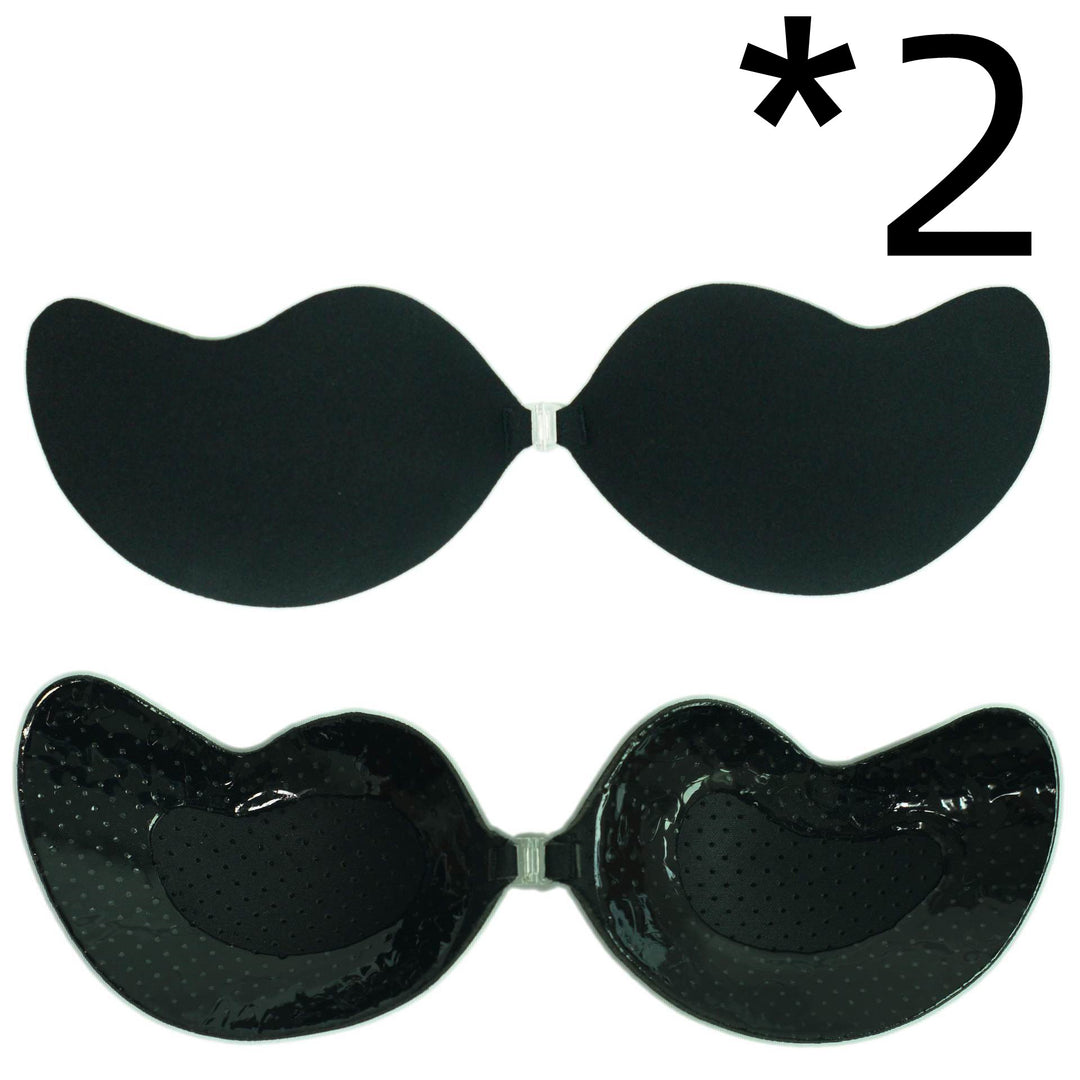 Deep V Invisible Silicone Bra – Strapless Push-Up Adhesive Bra