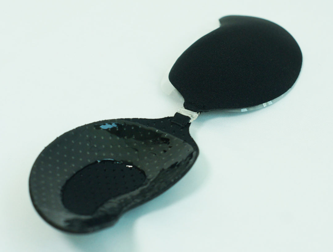Deep V Invisible Silicone Bra – Strapless Push-Up Adhesive Bra