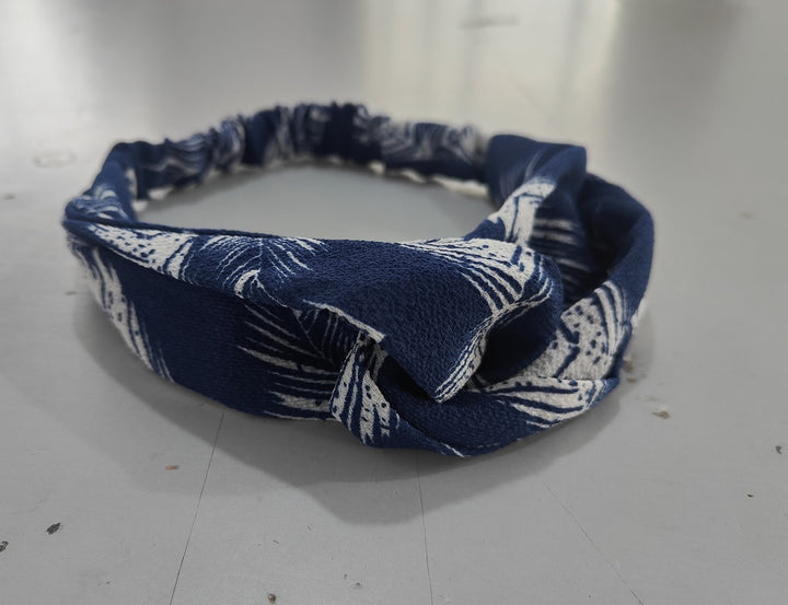 Women's Retro Style Printed Headband — Vintage Fabric Hair Band for Daily Wear, Yoga & Skincare