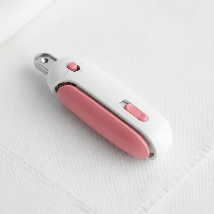Pet Nail Clippers with Hidden Nail File – Safe & Adjustable Cat and Dog Nail Trimmer