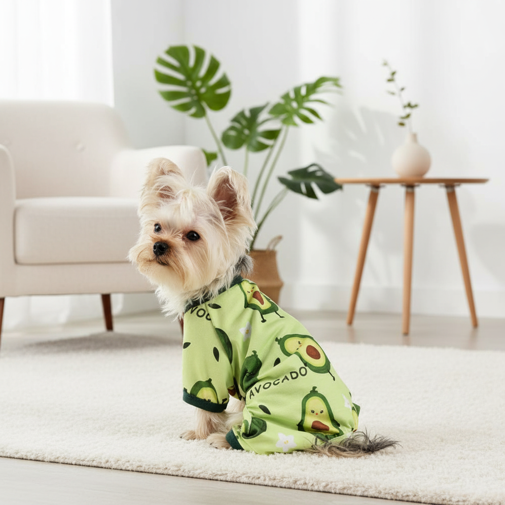 Four-Legged Pet Pajamas – Soft Cotton Dog Jumpsuit