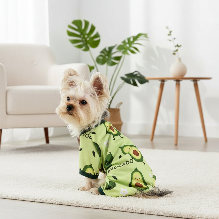 Four-Legged Pet Pajamas – Soft Cotton Dog Jumpsuit