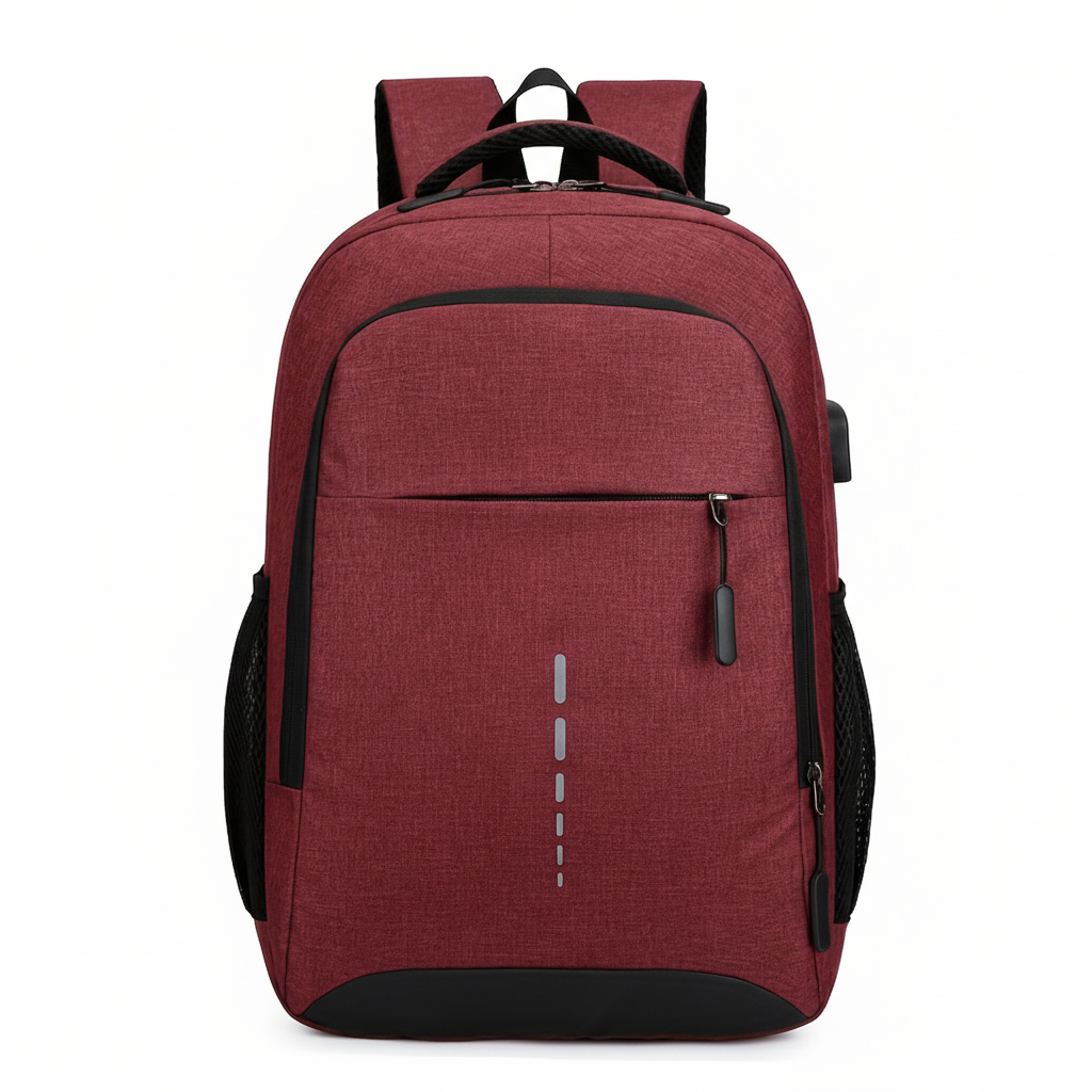Casual Nylon Laptop Backpack – Multi-Purpose Travel & Commuter Bag