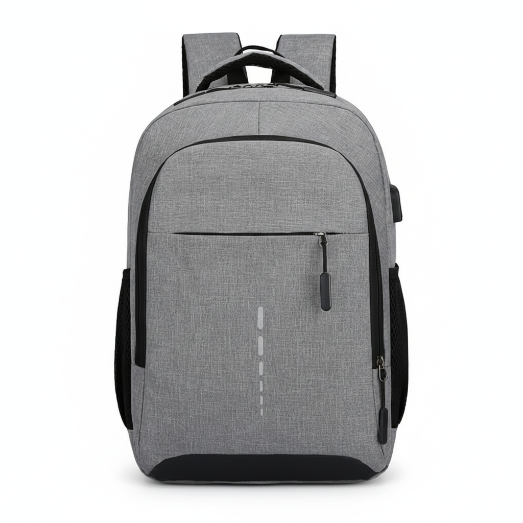 Casual Nylon Laptop Backpack – Multi-Purpose Travel & Commuter Bag