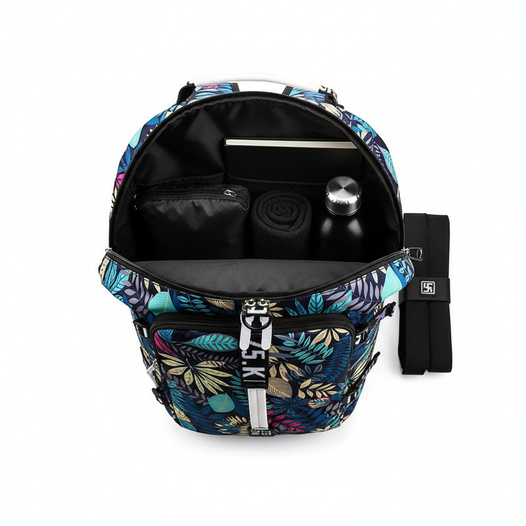 3-in-1 Gym Travel Bag – Waterproof Sports Duffel with Shoe Compartment