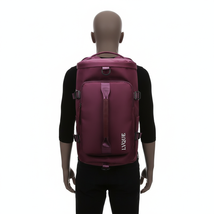 3-in-1 Gym Travel Bag – Waterproof Sports Duffel with Shoe Compartment