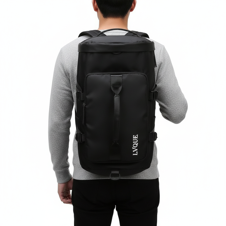 3-in-1 Gym Travel Bag – Waterproof Sports Duffel with Shoe Compartment