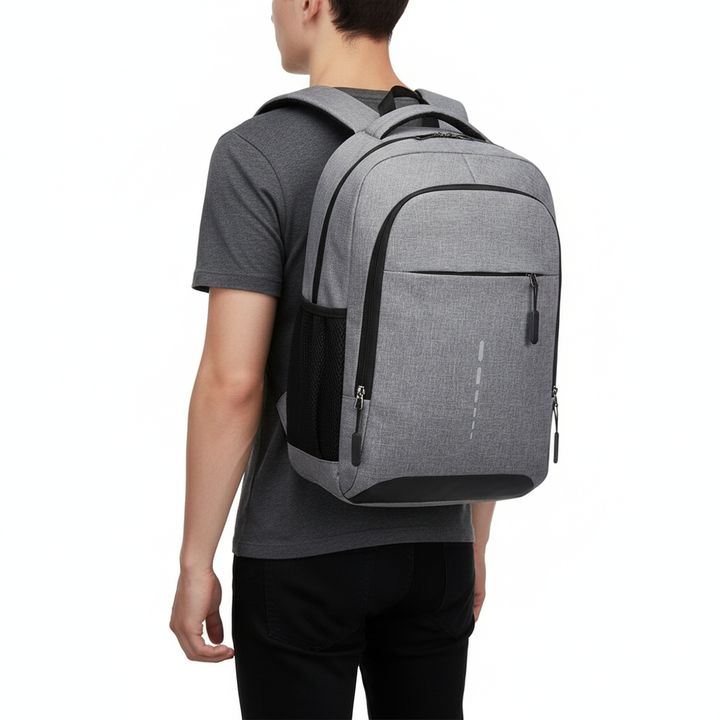 Casual Nylon Laptop Backpack – Multi-Purpose Travel & Commuter Bag
