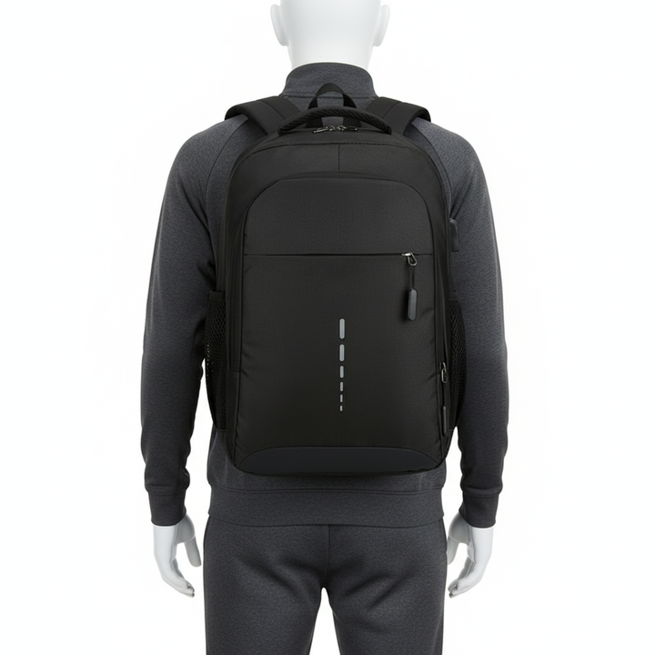 Casual Nylon Laptop Backpack – Multi-Purpose Travel & Commuter Bag