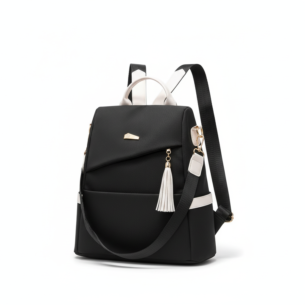 Women's Fashion PU Backpack – Large Capacity Travel &amp; Casual Bag