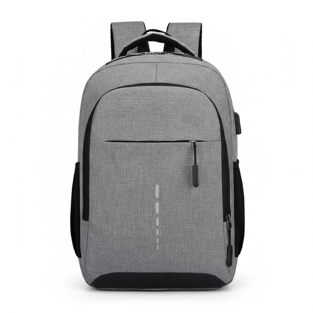 Casual Nylon Laptop Backpack – Multi-Purpose Travel & Commuter Bag