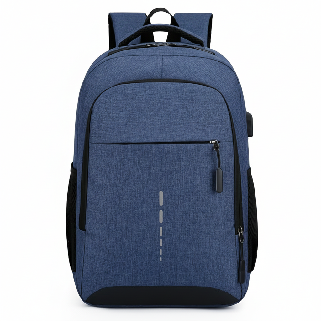 Casual Nylon Laptop Backpack – Multi-Purpose Travel & Commuter Bag