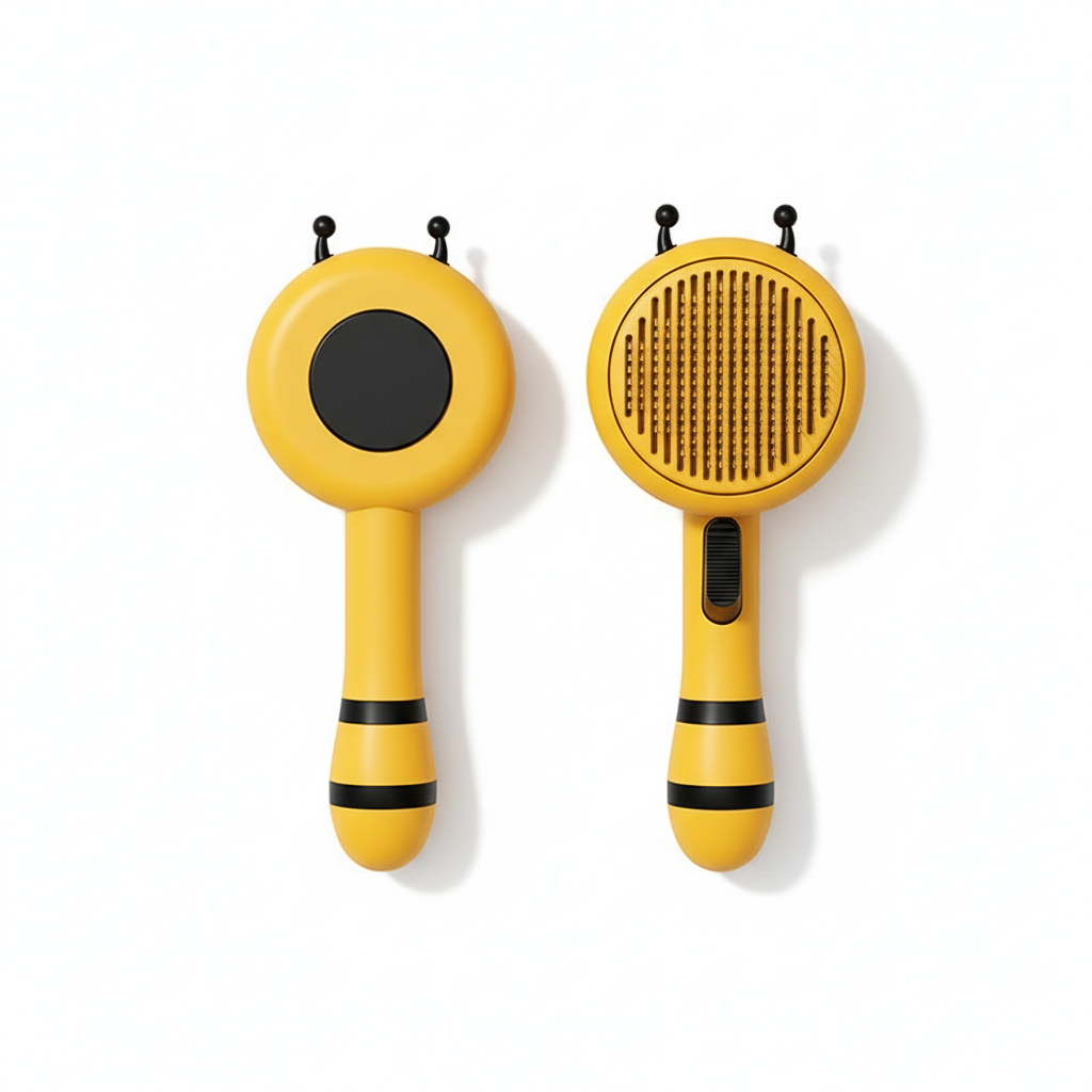 Small Bee Shaped Pet Cat Pin Comb