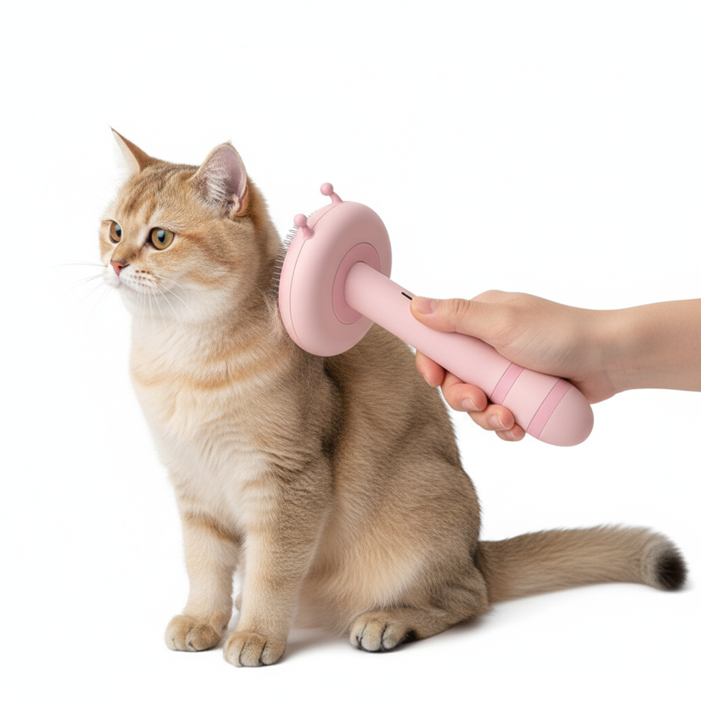 Small Bee Shaped Pet Cat Pin Comb