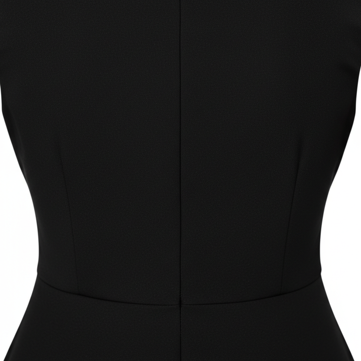 Women’s Retro Lace Waist A-Line Cocktail Dress