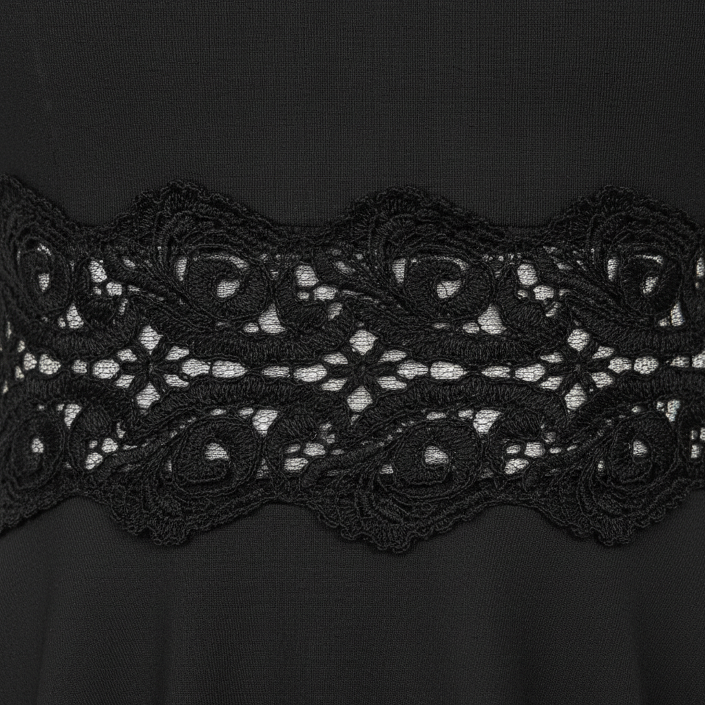 Women’s Retro Lace Waist A-Line Cocktail Dress