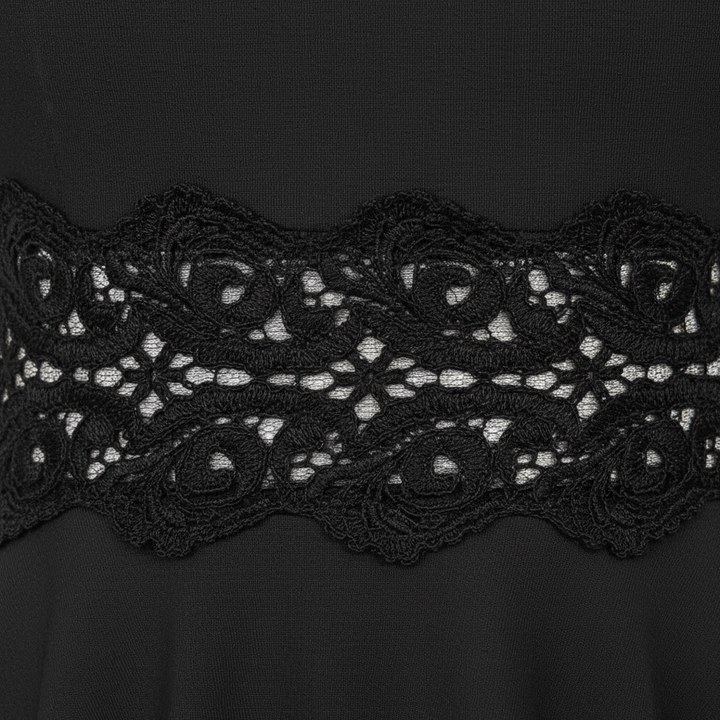 Women’s Retro Lace Waist A-Line Cocktail Dress