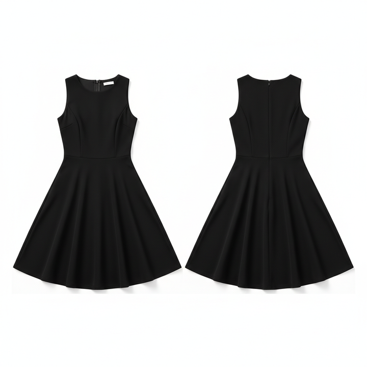 Women’s Retro Lace Waist A-Line Cocktail Dress