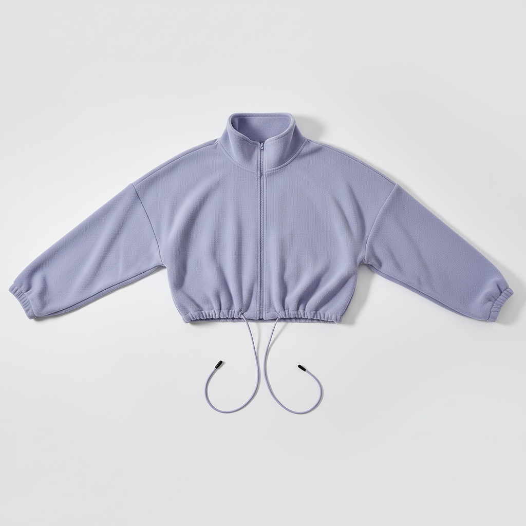 Outdoor Cashmere Sports Coat Women's Autumn Stand Collar Loose