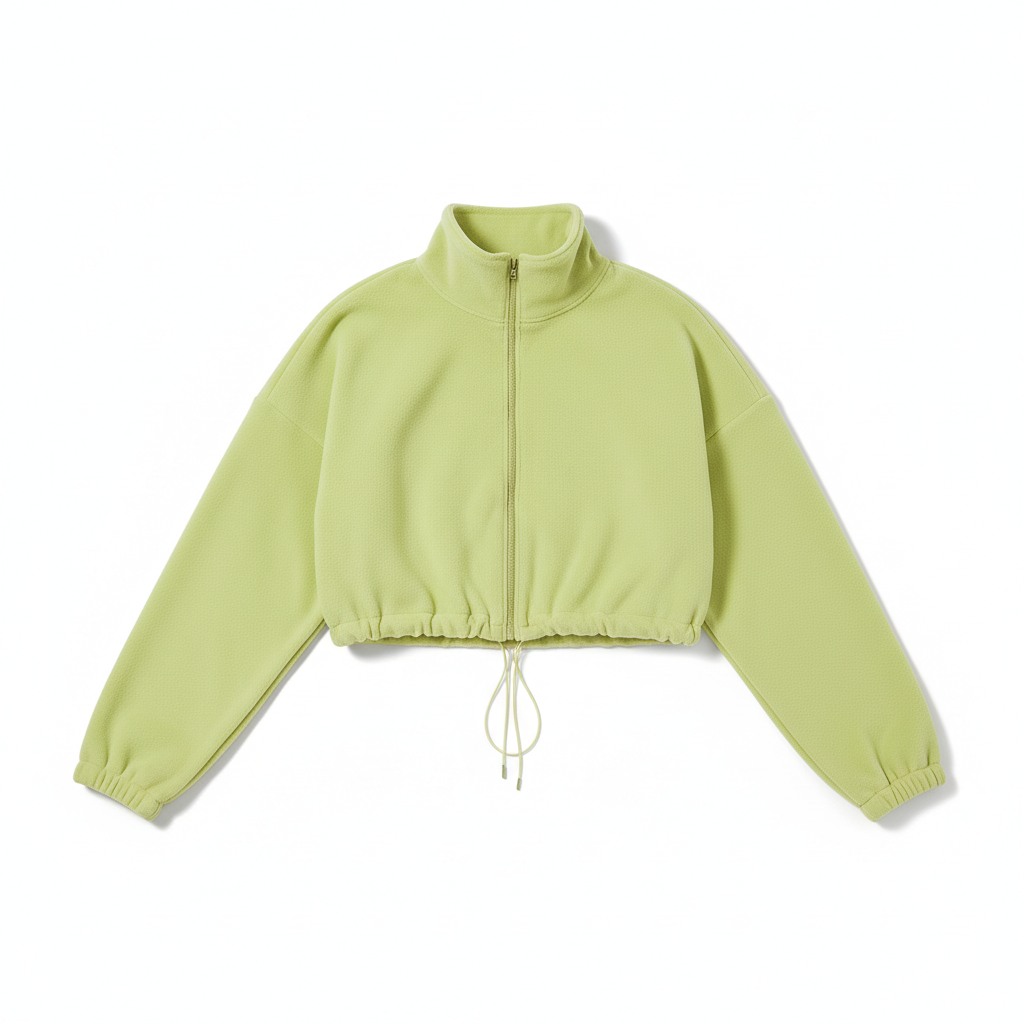 Outdoor Cashmere Sports Coat Women's Autumn Stand Collar Loose