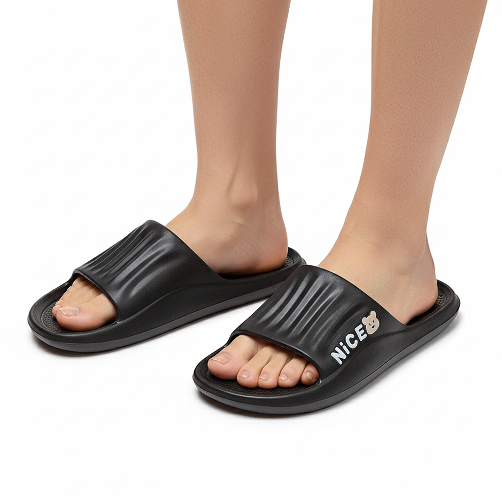 EVA Anti Slip And Odor Proof Household Indoor And Outdoor Men's And Women's Summer Shower Slippers Sandals